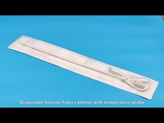 Silicone Foley-katheter (met temperatuursensor)