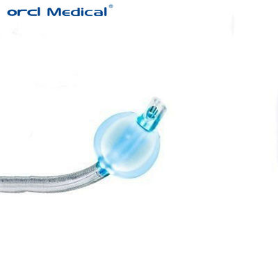 Eengebruikte medische PVC versterkte endotracheale buis met manchet