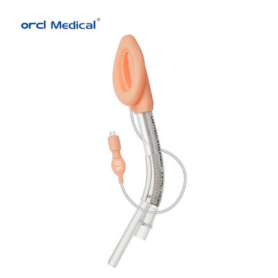 Medische kwaliteit PVC-anesthesie voor volwassenen Silicone larynxmasker voor eenmalig gebruik