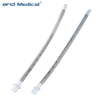 Medisch wegwerp PVC ongeboofd 2,0 mm - 10,0 mm versterkt pantserend endotracheale buis Groothandelsprijs