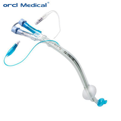 Medisch wegwerpmiddel Links-rechtszijdig Dubbelluumen Bronchiale intubatie PVC Endobronchiale cannula