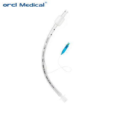 Medisch wegwerp PVC voorgevormde nasale orale endotracheale buis geboeid / ongebonden