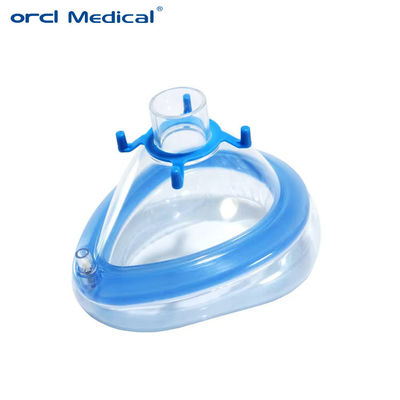 Medisch PVC Air Cushion Anesthesia Mask PVC Gratis Anesthesia Mask Leverancier
