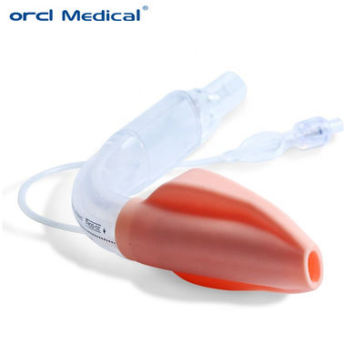 Silicone LMA larynxmasker Dubbele luchtweg holte type Voor algemene anesthesie chirurgie