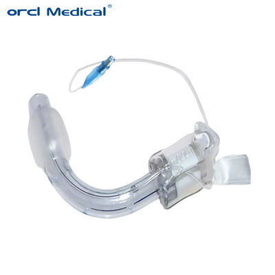 Medische versterkte tracheostomiebuis Wegwerptracheostomiebuis met of zonder manchet
