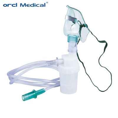 Eenmalig PVC zuurstof afleveringsmasker met CE & ISO Nebulizer Mask Kit