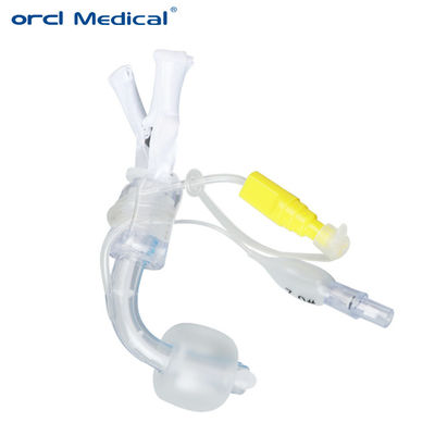 High Volume Safety Cuffed Tracheostomy Tube Wegwerpbaar Medisch Wegwerpbaar Met Zuiglumen
