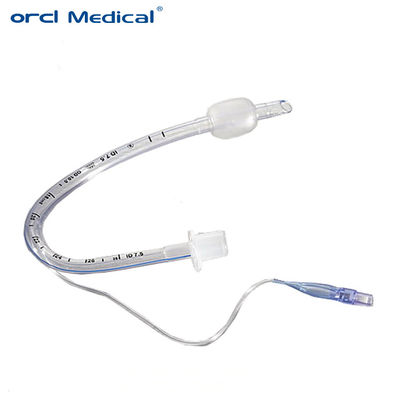 Steriele, geboeide, ontboeide endotracheale buis met een hoog volume, oraal, voorgevormd