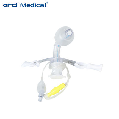 Veiligheid Medische eenmalige tracheostomiebuis met subglotische zuigbuis
