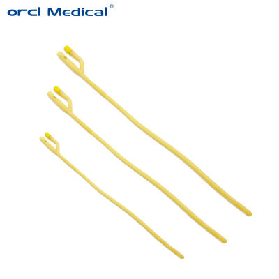Silicone gecoate latex foley ballon katheter 2 way voor urologie chirurgie