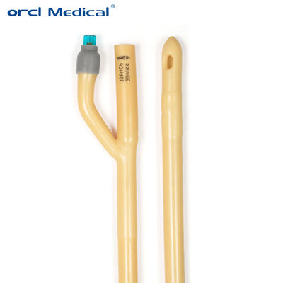 Groothandel Medische eenmalige gele urine 2 Way 3 Way Fr6-30 Latex Foley katheter