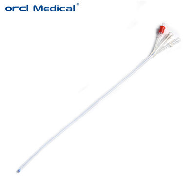 Eenmalig 3-weg Foley-catheter Silicone Foley-urethrale katheter Gratis monster