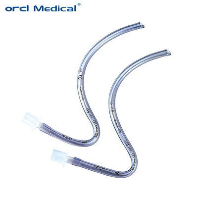 Neusvormige ongeboeide endotracheale ademhalingsbuis iD 2-10 mm