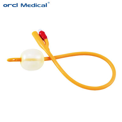 ORCL siliconen gecoate latex foley katheter 10cc ballon wegwerp