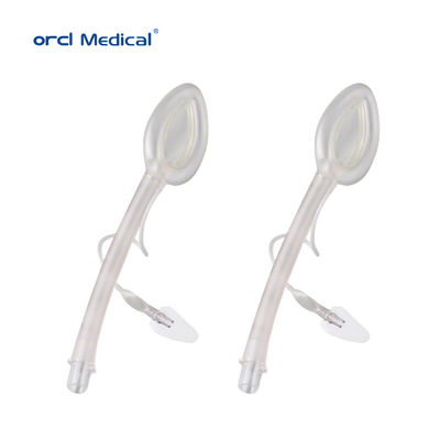 Eenmalig medisch anesthesie chirurgisch PVC keelmasker luchtweg #1-#5