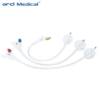 Fabriek Vervaardiging Distributor Wegwerp medische siliconen Foley katheter 2Way 3 Way Voor Urologie Chirurgie