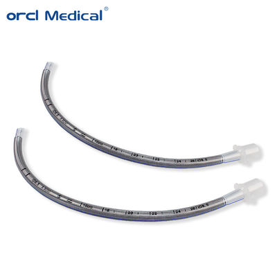 Eenmalige medische versterkte endotracheale buis Versterkte bronchiale intubatie Gebruik voor redding en anesthesie