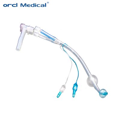 Medische enkelvoudige dubbele lumen endobronchiale buis links of rechts met manchet