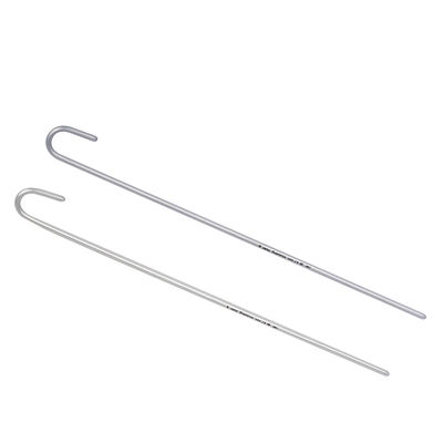 Latexvrije medische voorraad gebogen punt endotracheale buis Bougie met CE/ISO Ideaal voor blinde intubatie in spoedeisende hulp