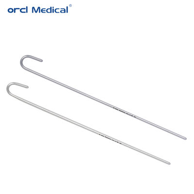 Aluminium stylus voor het intuberen leverancier Medische endotracheale buis Intubatie stylus voor het intuberen Aluminium+PVC draadgids