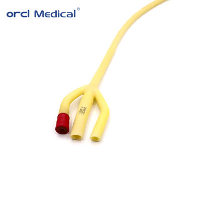 Orcl Verschillende Wegwerp Medische Medische Verbruiksartikelen Aangepaste 3-weg Foley Katheter Maten Nummer 16