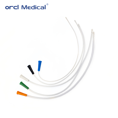 Kostenbesparende wegwerp medische benodigdheden Steriele PVC zuigkatheter met (T-tip, Y-tip, Vlakke tip, Dop-kegel tip)