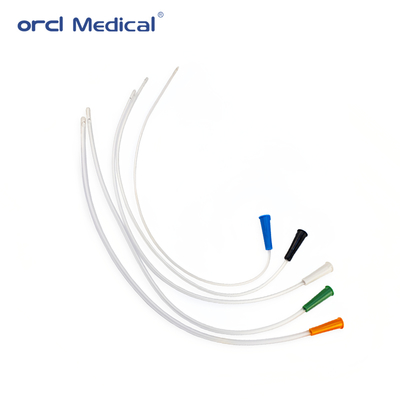 Steriele medische PVC-zuigkatheter voor eenmalig gebruik, maten Fr6-22, met afstudeermerken