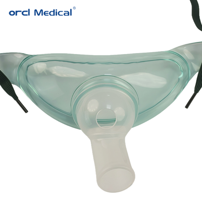 CE ISO Wegwerp PVC Zuurstofmasker Tracheostomiemasker Met Slang Zonder Slang Fabrikant